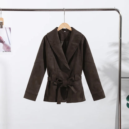 signe | Faux Suede Jacket